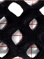 Polyester Spandex 4-Way Mesh - Black