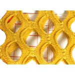 Polyester Spandex 4-Way Mesh - Mustard