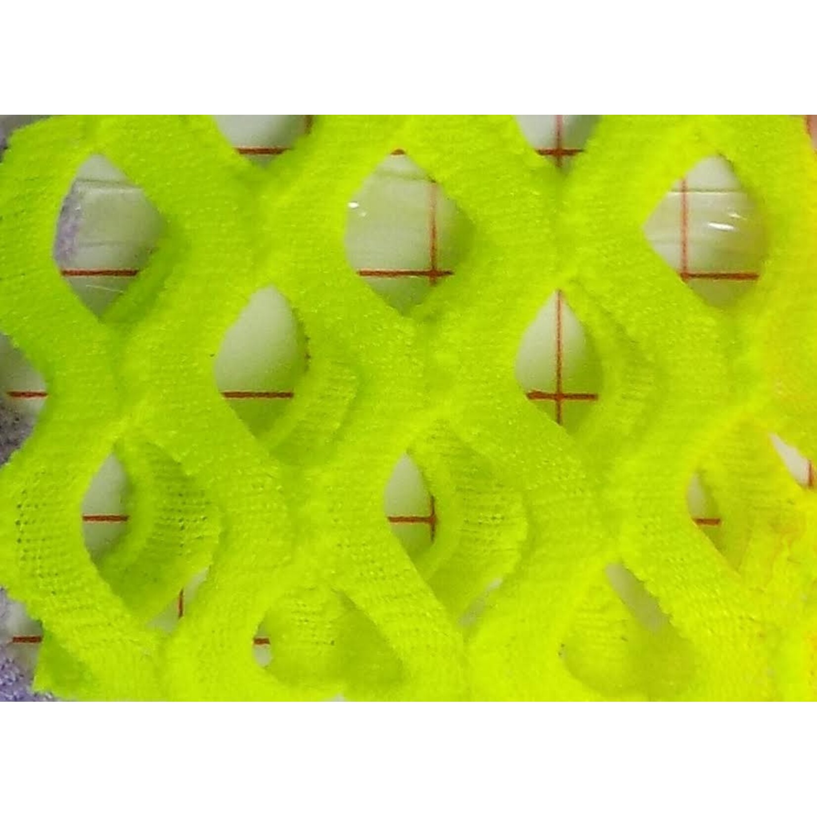 Polyester Spandex 4-Way Mesh - Neon Green