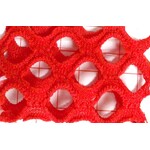 Polyester Spandex 4-Way Mesh - Red