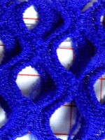 Polyester Spandex 4-Way Mesh - Royal