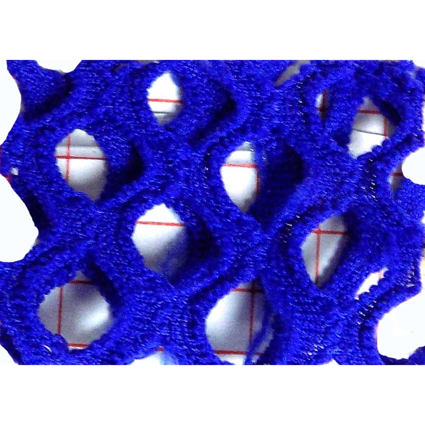 Polyester Spandex 4-Way Mesh - Royal