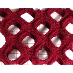 Polyester Spandex 4-Way Mesh - Wine