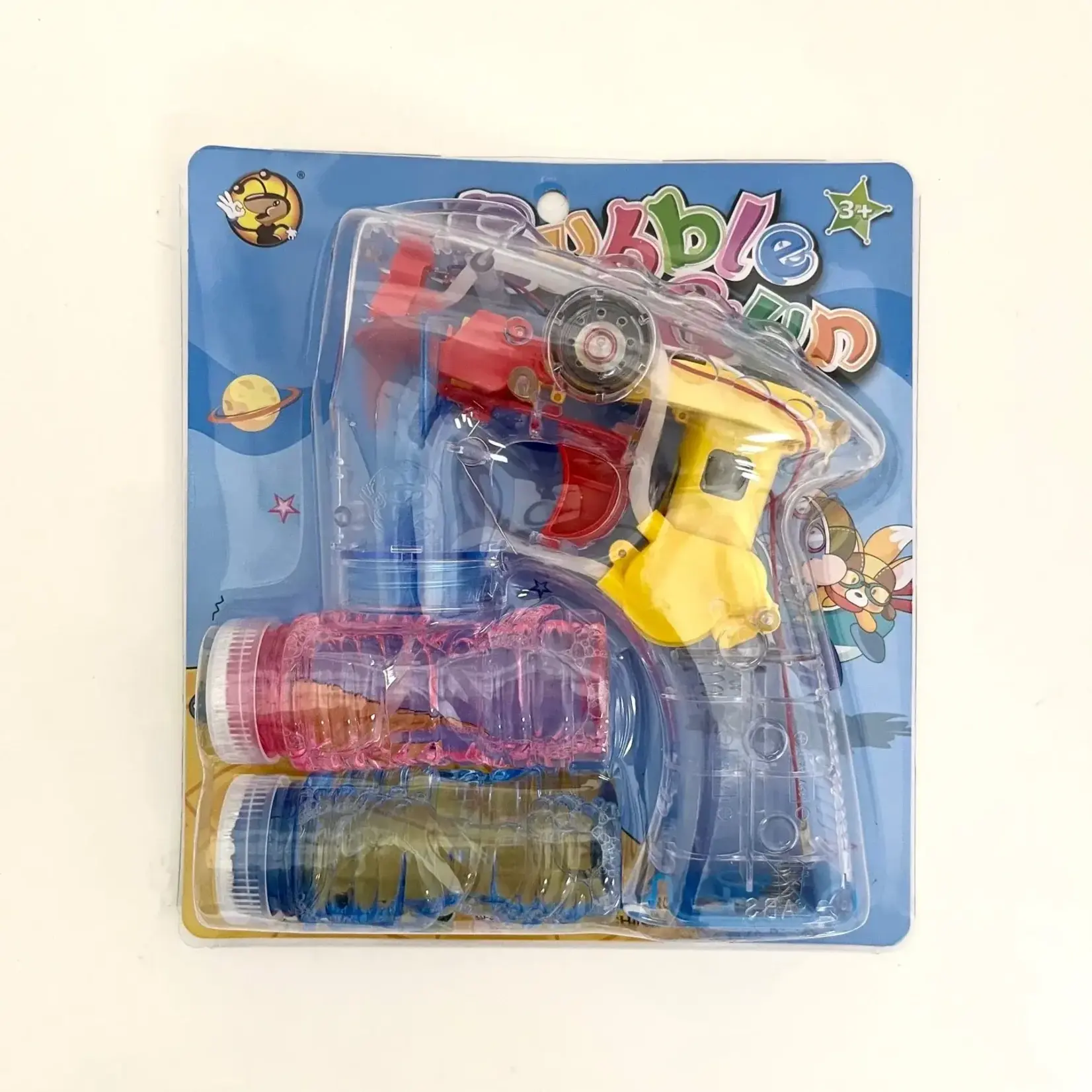 Summer B/O Bubble Gun Flash Light Sound