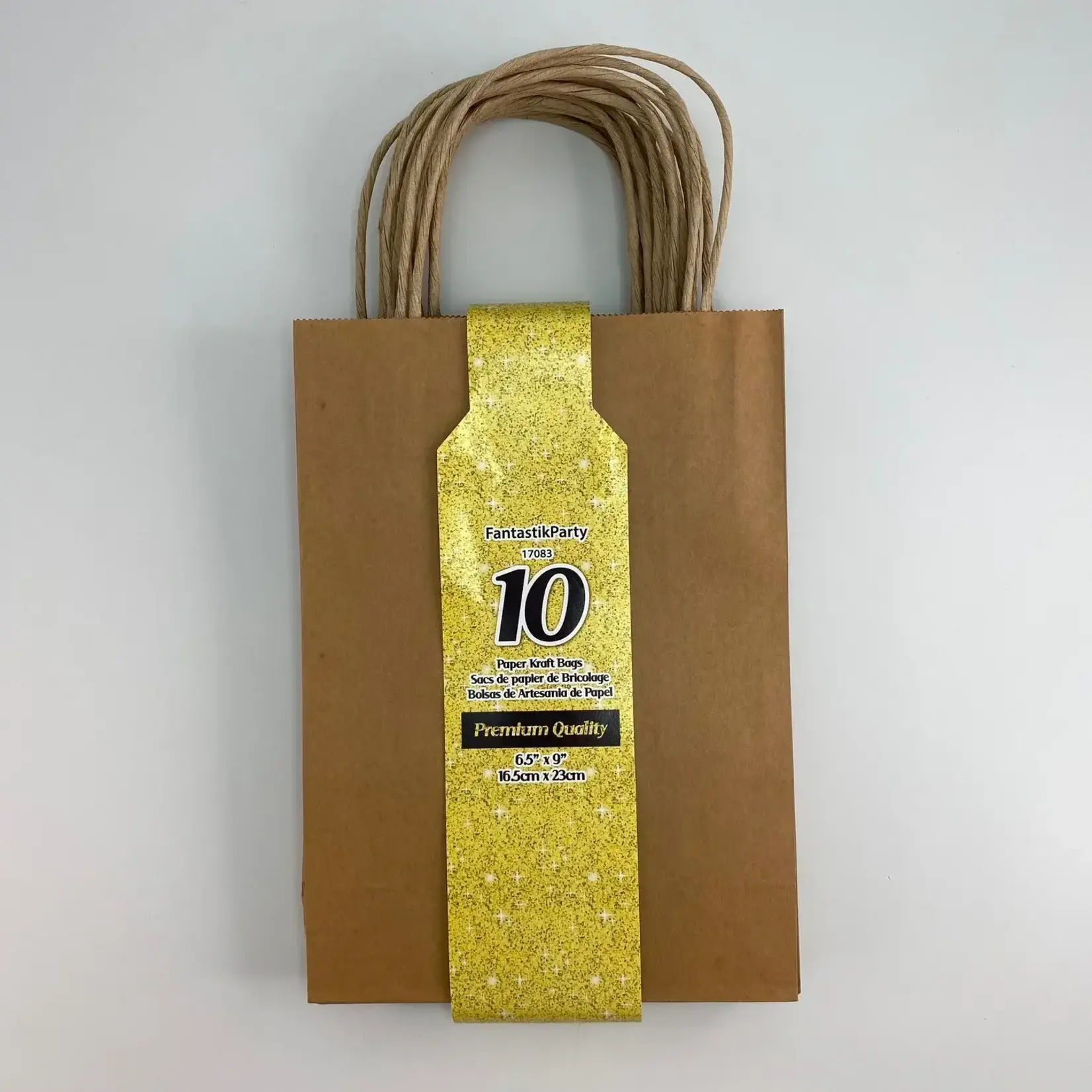 Kraft Favor Bags 10CT Natural