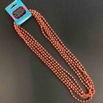 Bead Necklace Party Shakes 5ct Orange