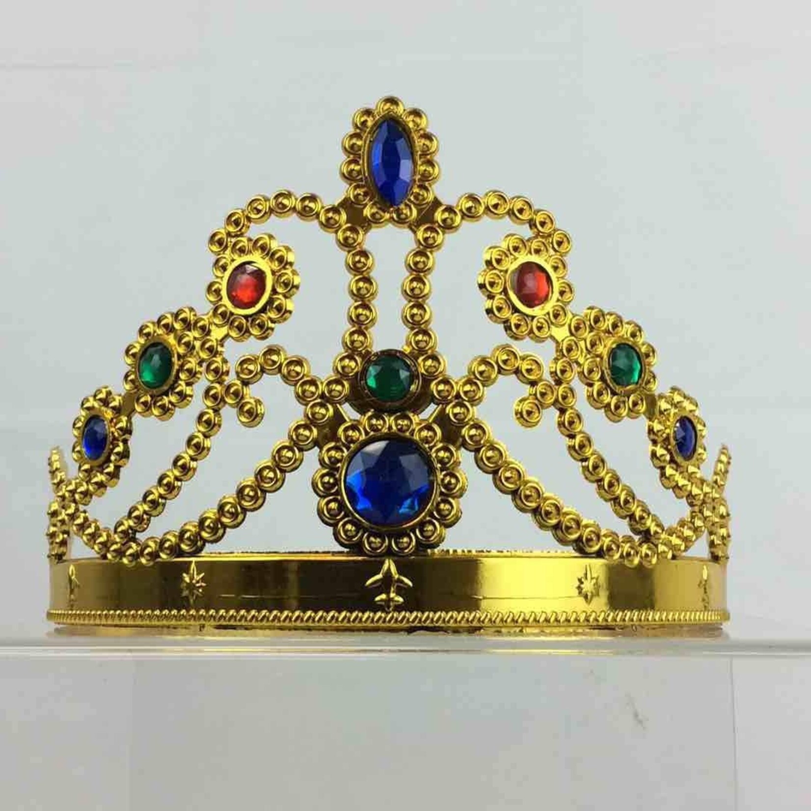 Queen Golden Crown Multi-Coloured 26.25X5.25X0.25 Inches