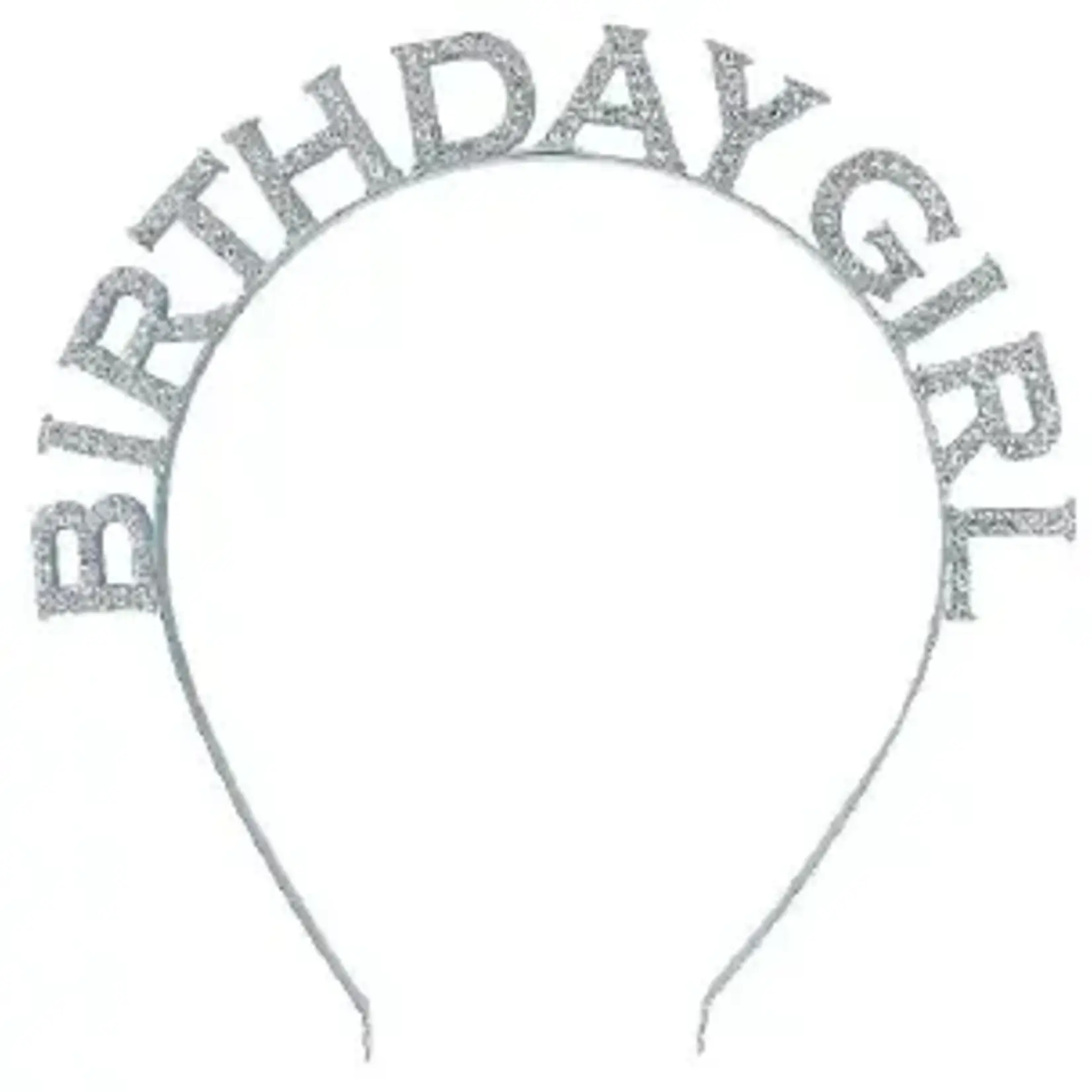Birthday Girl Tiara - Silver