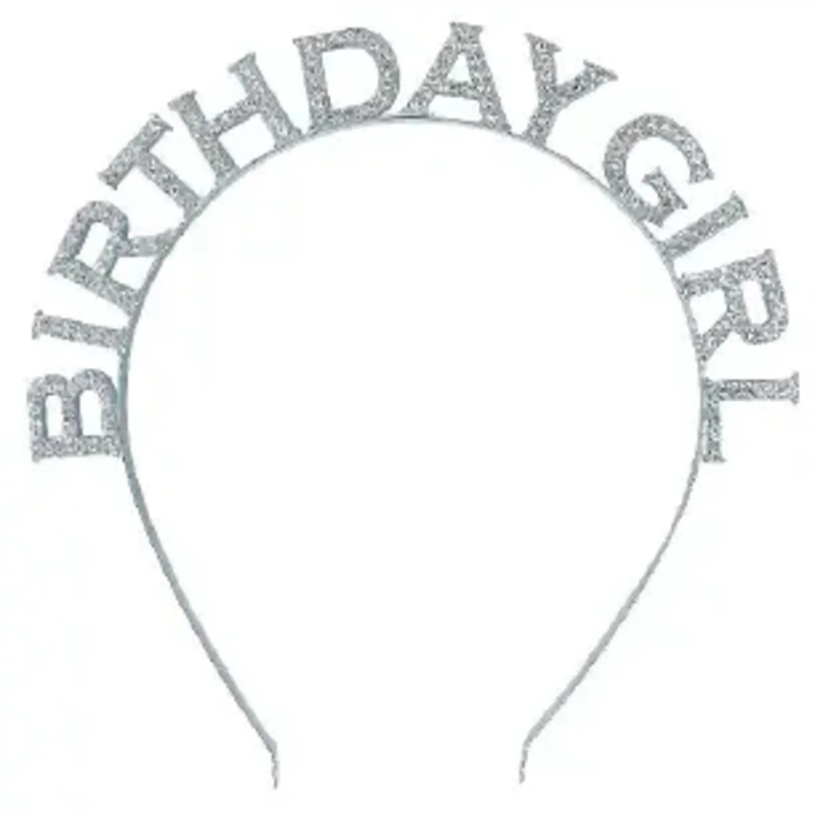 Birthday Girl Tiara - Silver