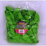 Color Fantastik Helium 12 Inch Bulk Balloons (100 pcs) Apple Green