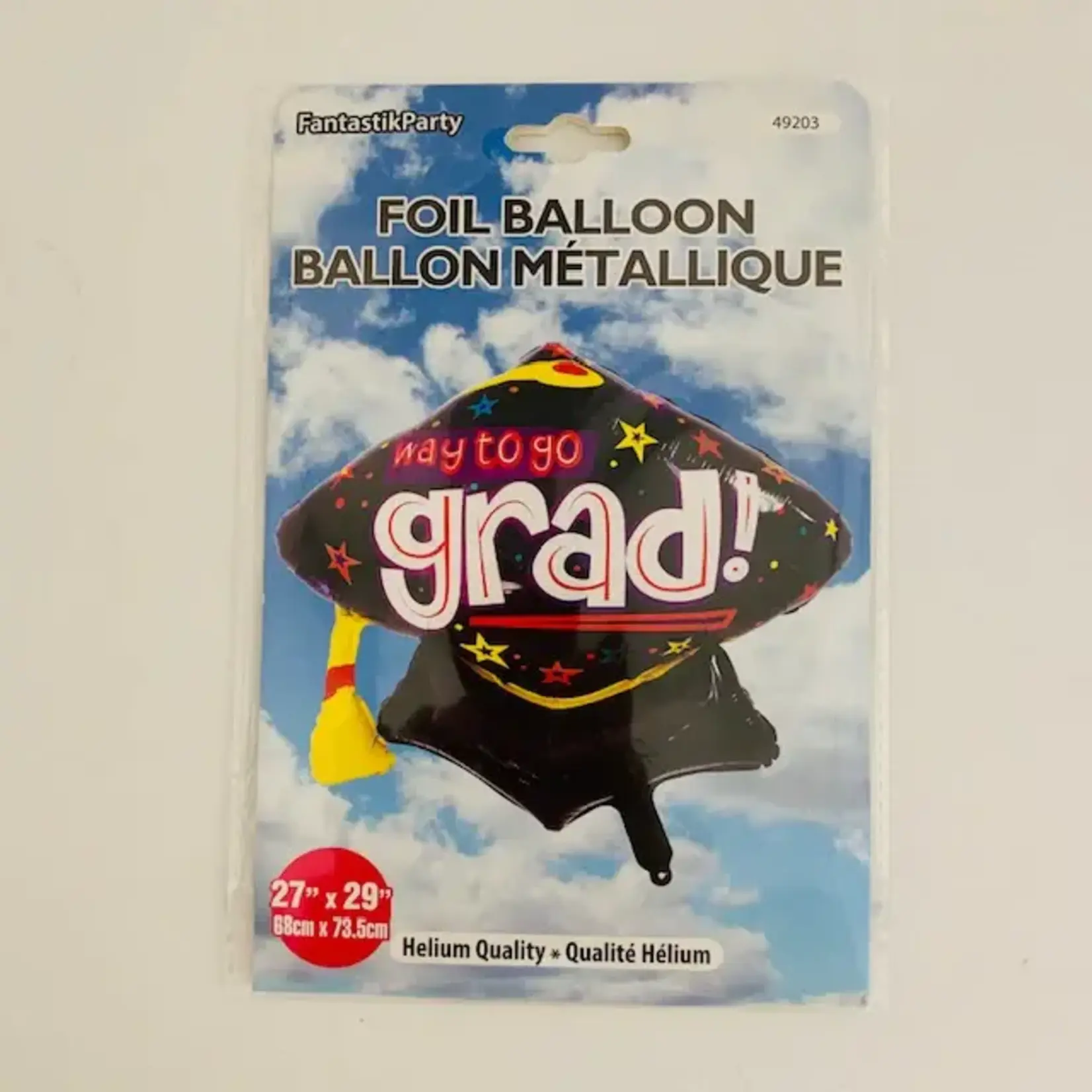 Giant Foil Balloon - Way To Go 27"x29"