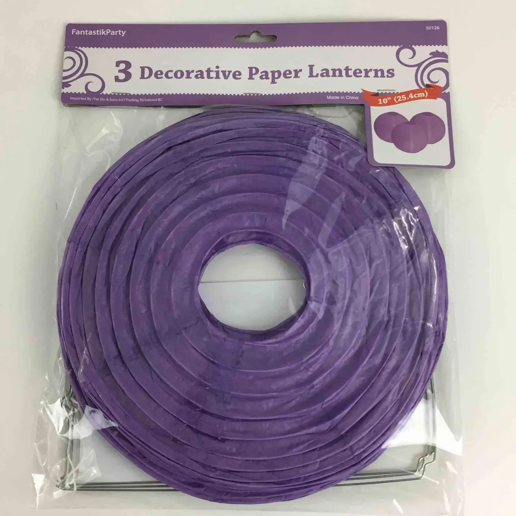Decorative Paper Lanterns (3 Pcs)