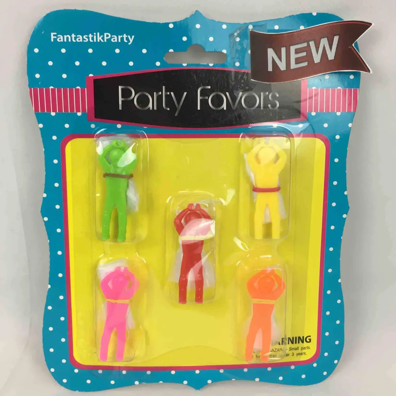 Party Favors, Assorted Parachutes Multi-coloured