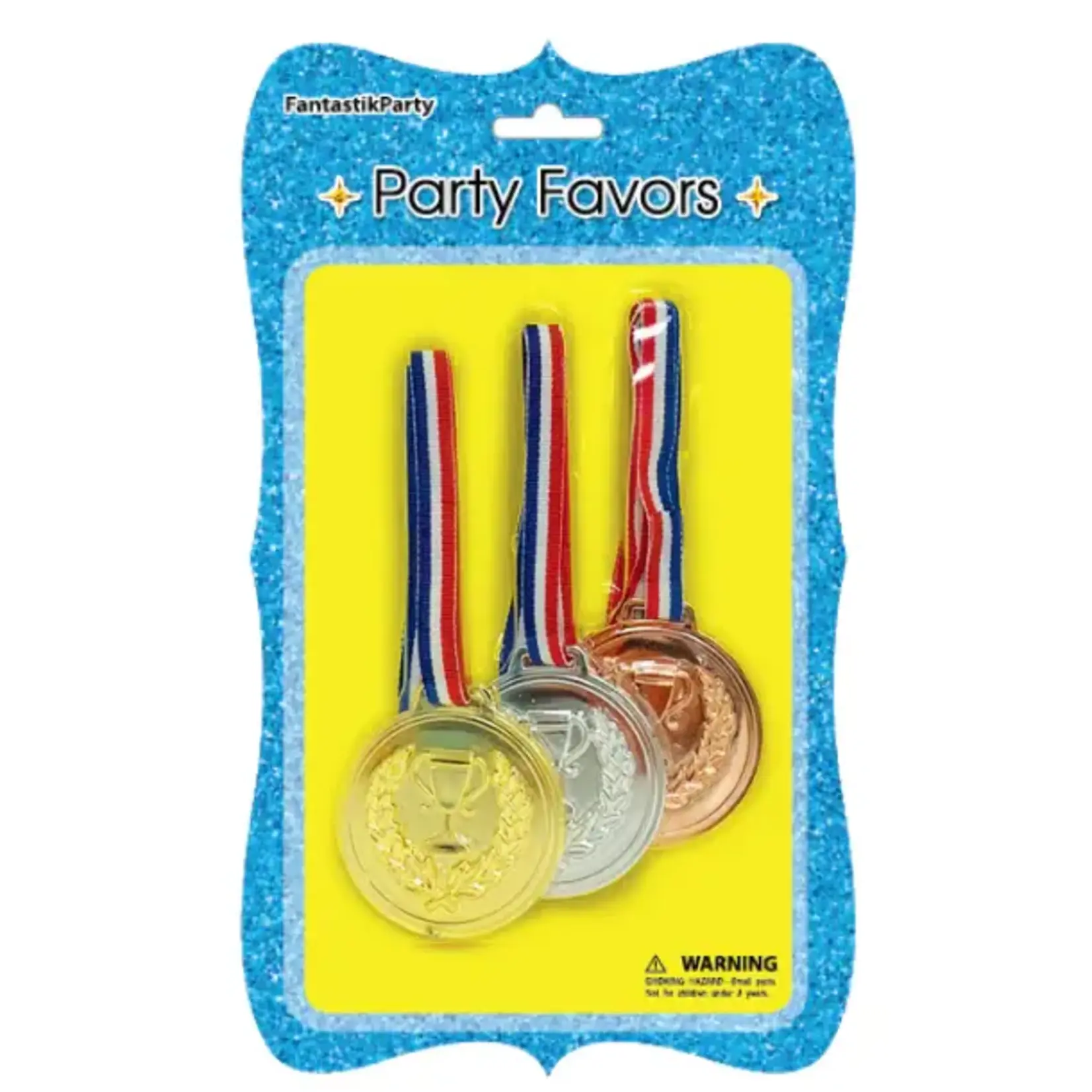 Party Favors Deluxe 3ct - Large Medal Set Assorted