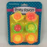 6Ct Party Favors, Flower Spinning Top