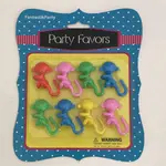 Fantastik Party 8Pcs Party Favors Monkey Clip Eraser