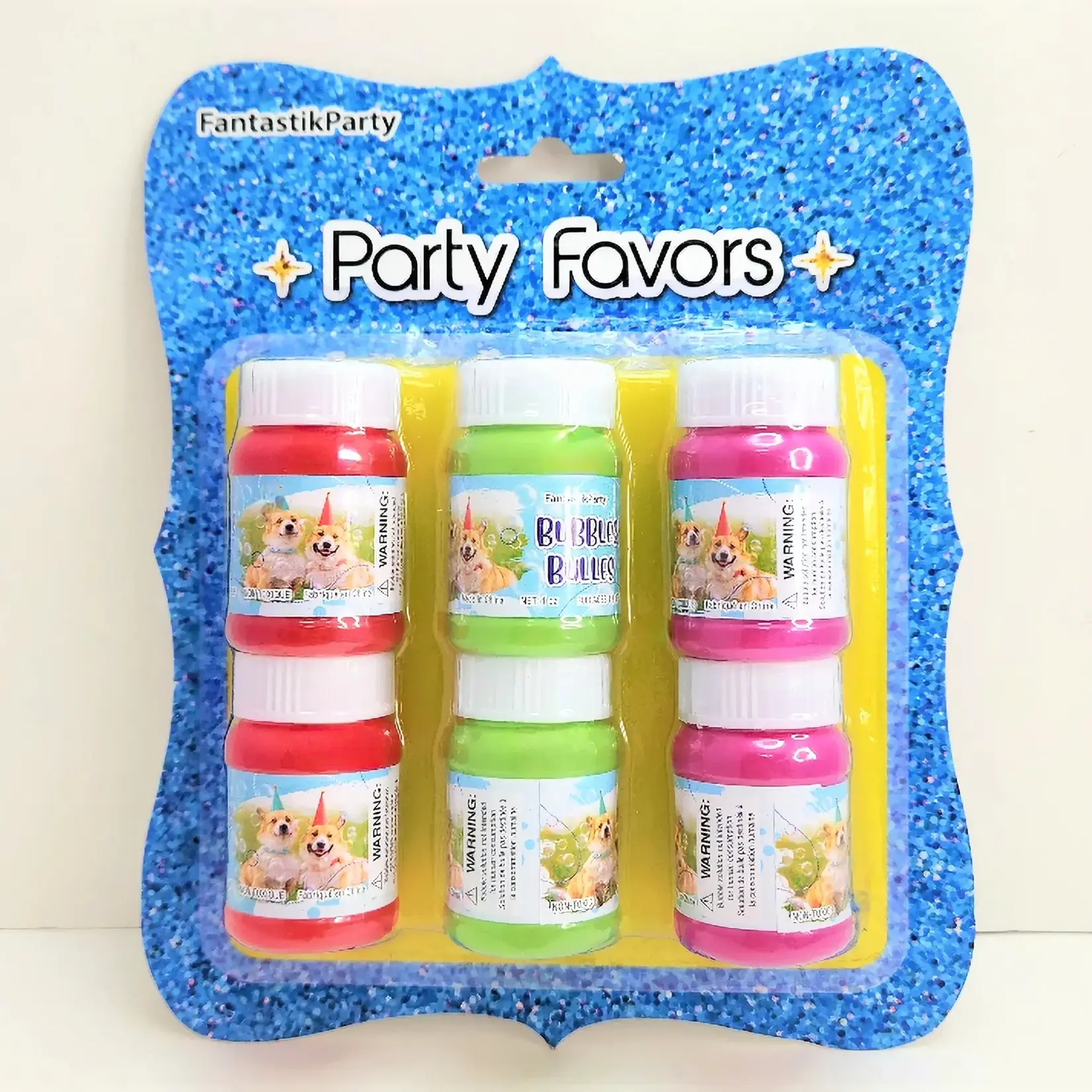 Party Favours 6pcs - 1oz Bubble