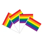 Rainbow Flag 4Pcs 5.5" x 8.25"