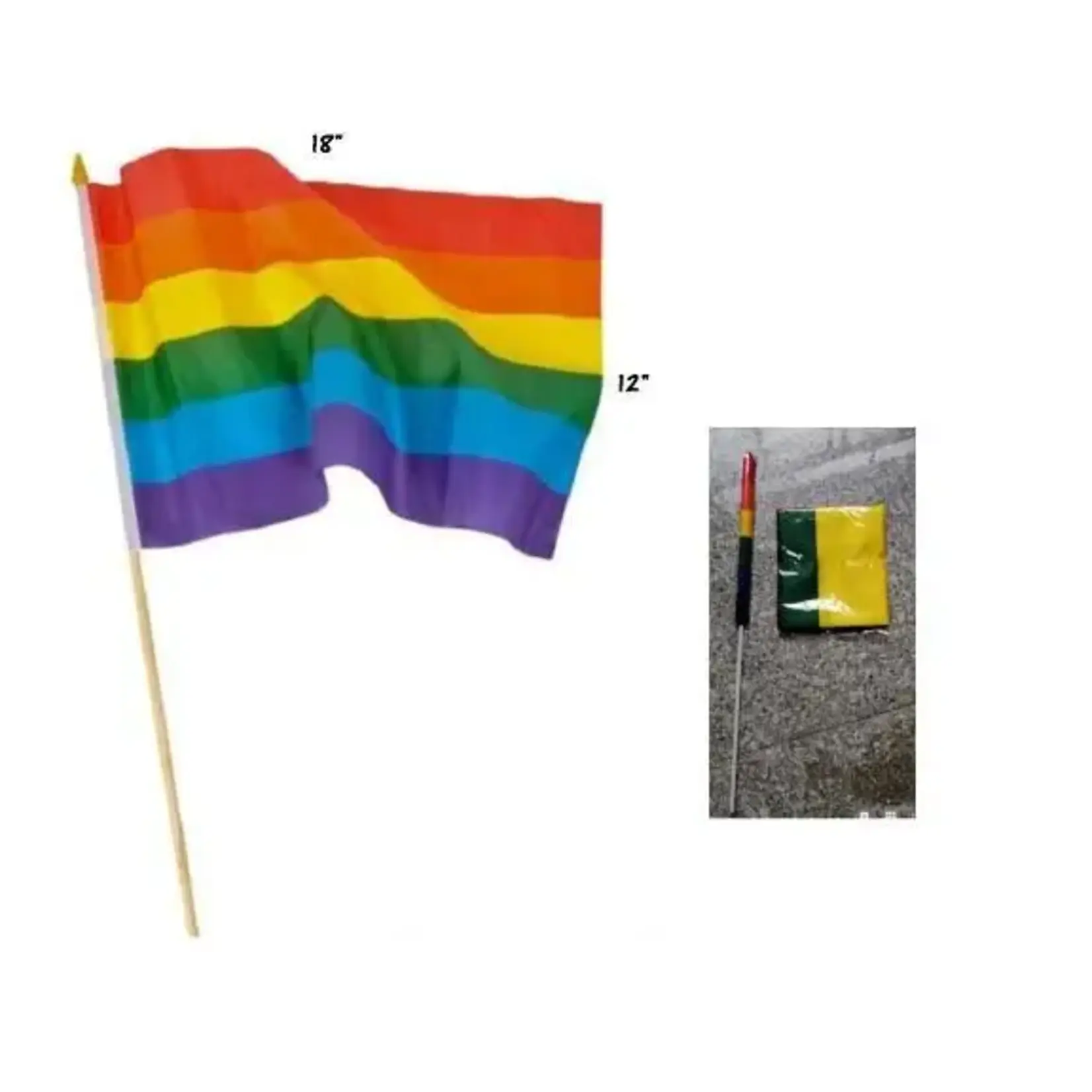 Rainbow Flag 12" x 18"