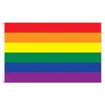 Rainbow Giant Flag 3 x 6Ft