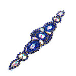 Crystal Motif Eclipse 185x40mm Crystal AB/Royal Blue