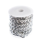 Acrylic Chain 5M Roll 13mm Silver