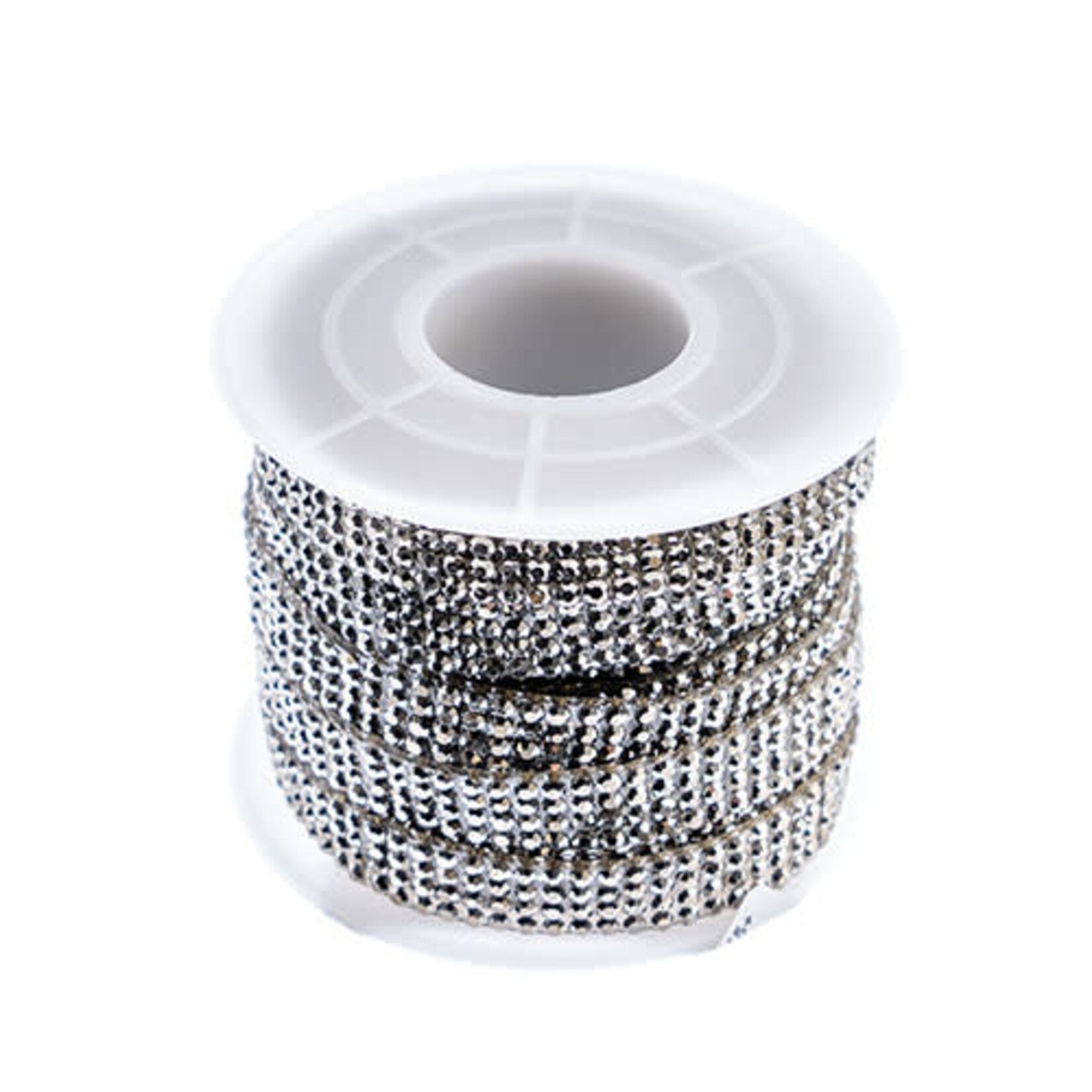 Glass Stone Trim Hot Fix 4 Rows 5M Hemalite