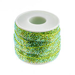 Resin Trim Hot Fix Crystal Crush 5M Peridot AB