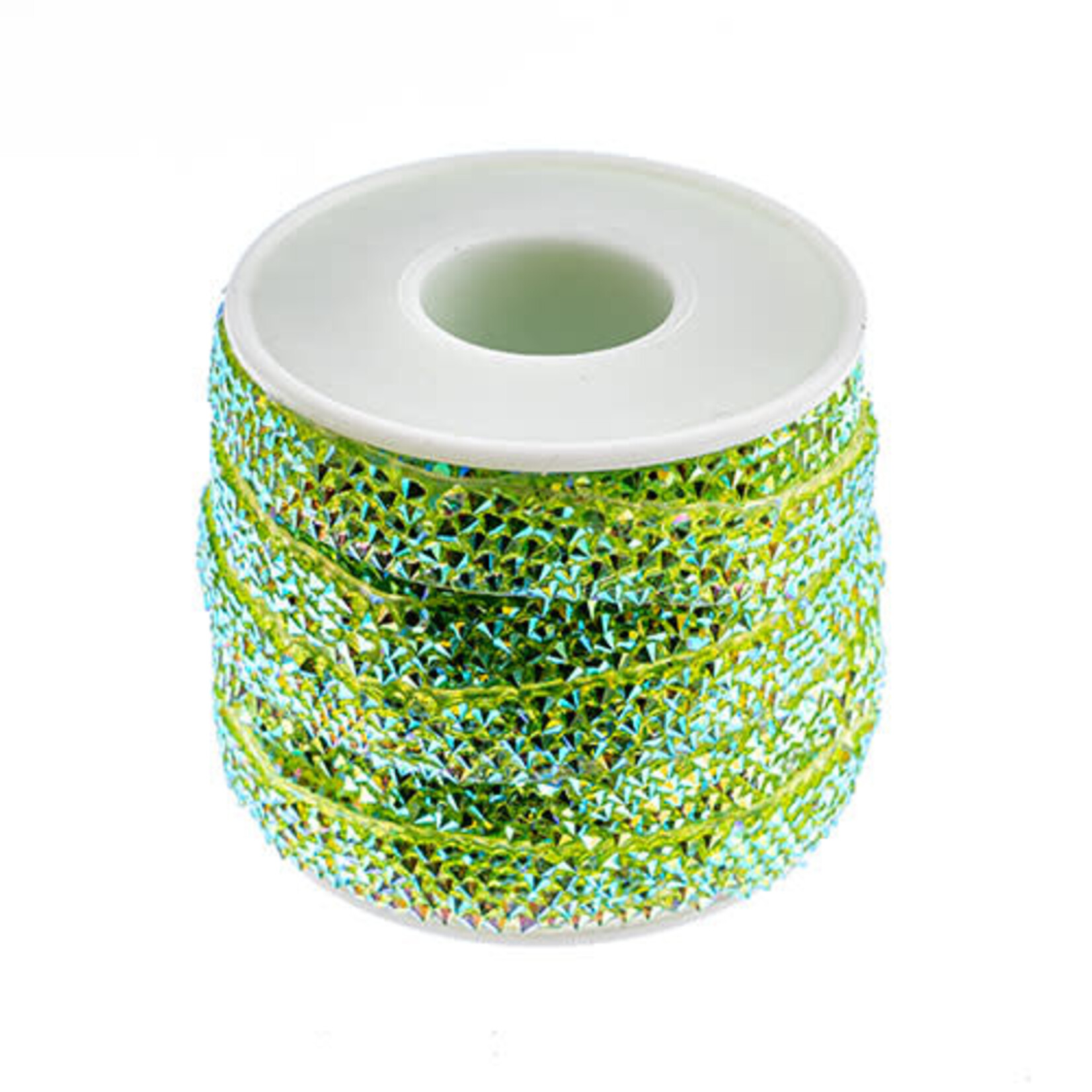 Resin Trim Hot Fix Crystal Crush 5M Peridot AB