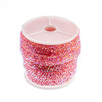 Resin Trim Hot Fix Crystal Crush 5M Hot Pink AB