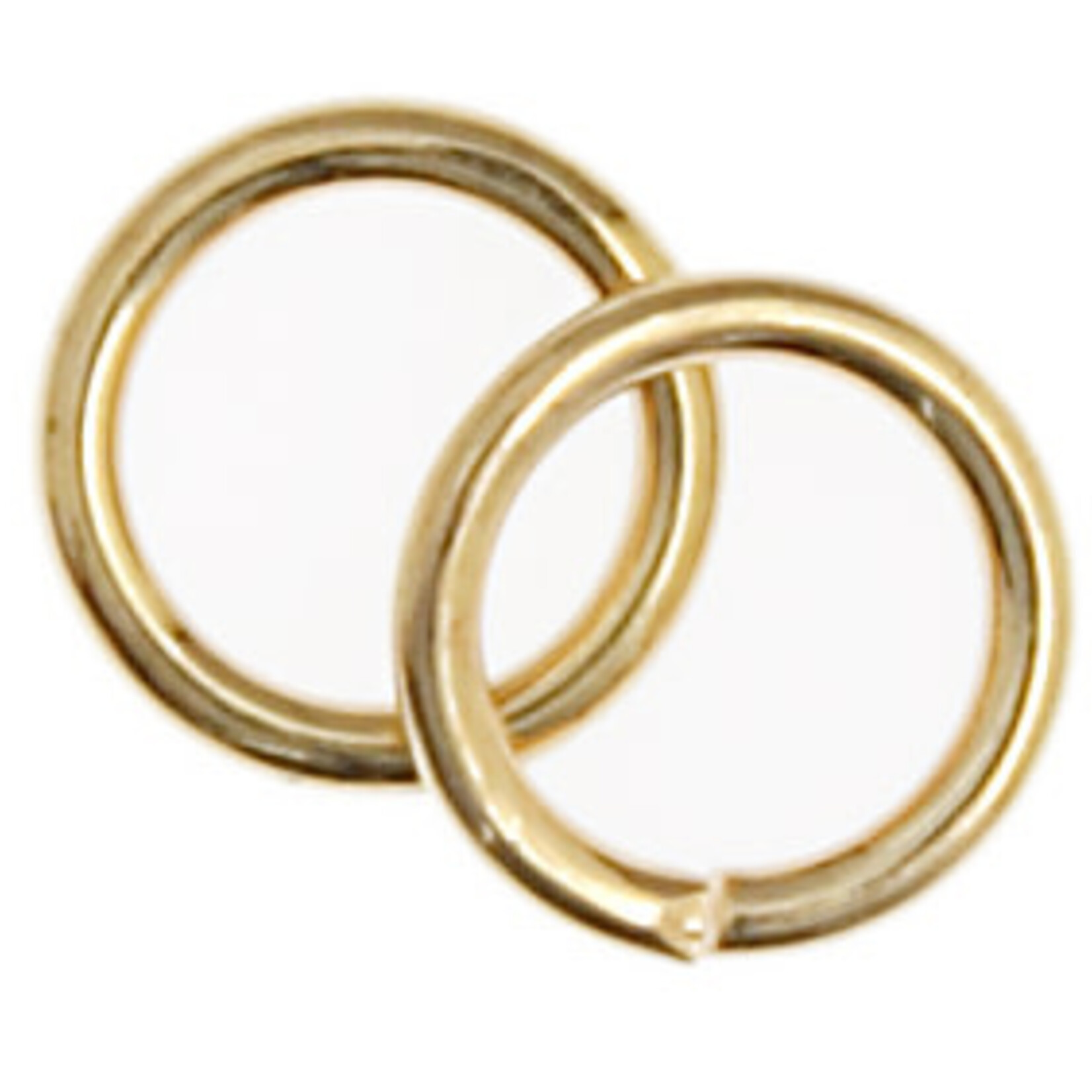 Jump Rings 7mm 18ga (500 Pcs)-Gold