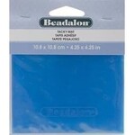 Beadalon Bead Mat Tacky Blue 4.25 Inches Square