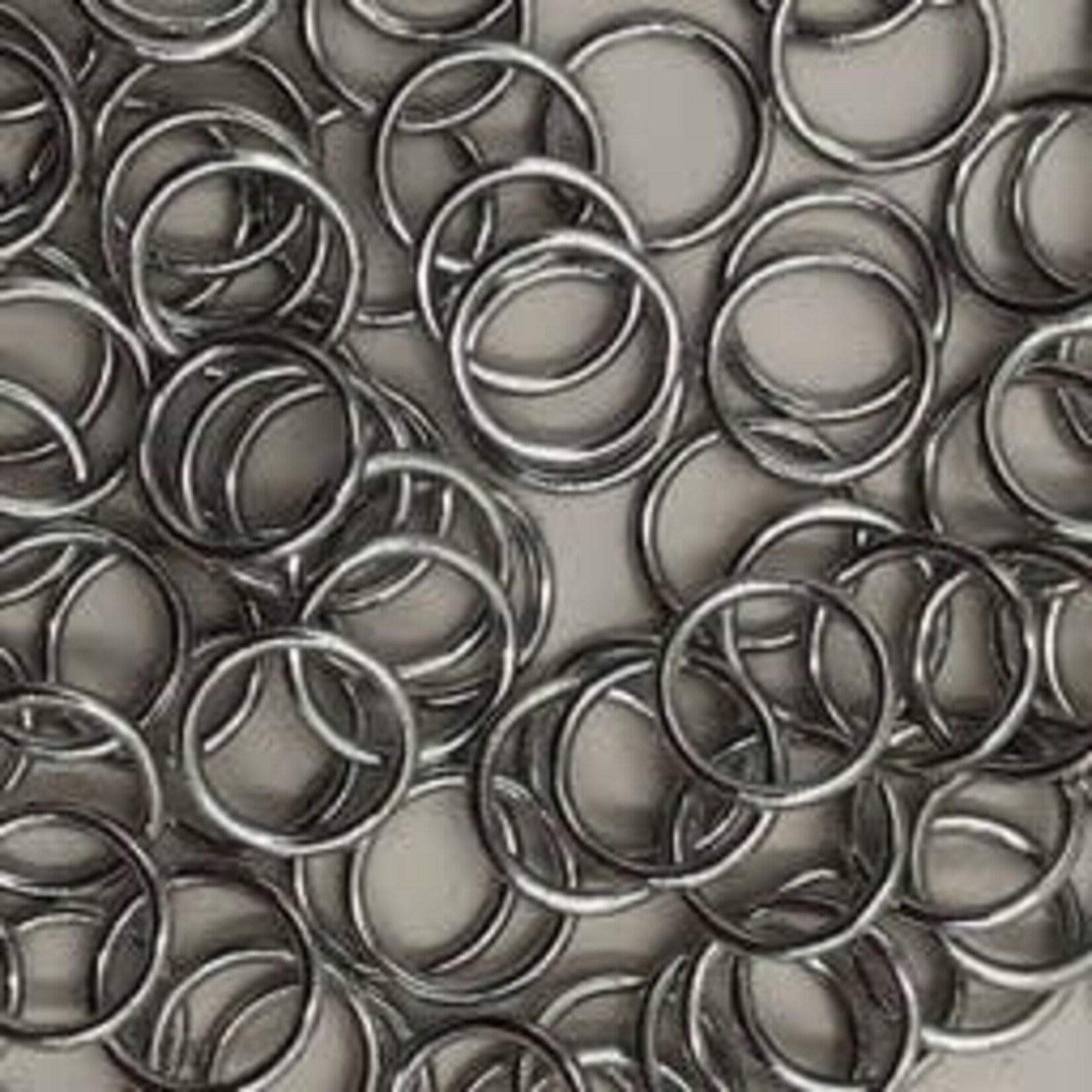 BRA O-RINGS (8MM) 5/16 INCH (1500PCS/PACK) - SILVER