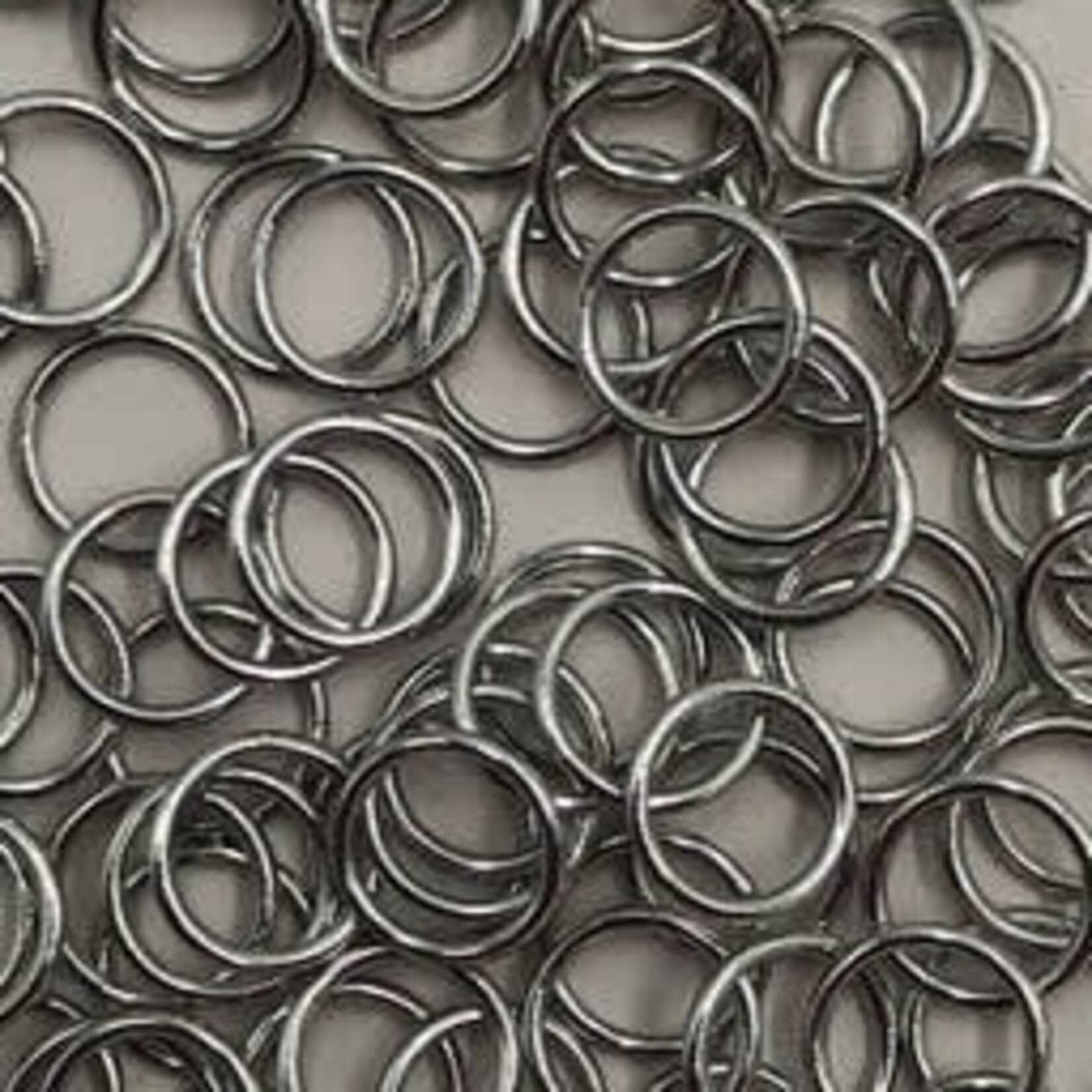 BRA O-RINGS (8MM) 5/16 INCH (50PCS/PACK) - SILVER