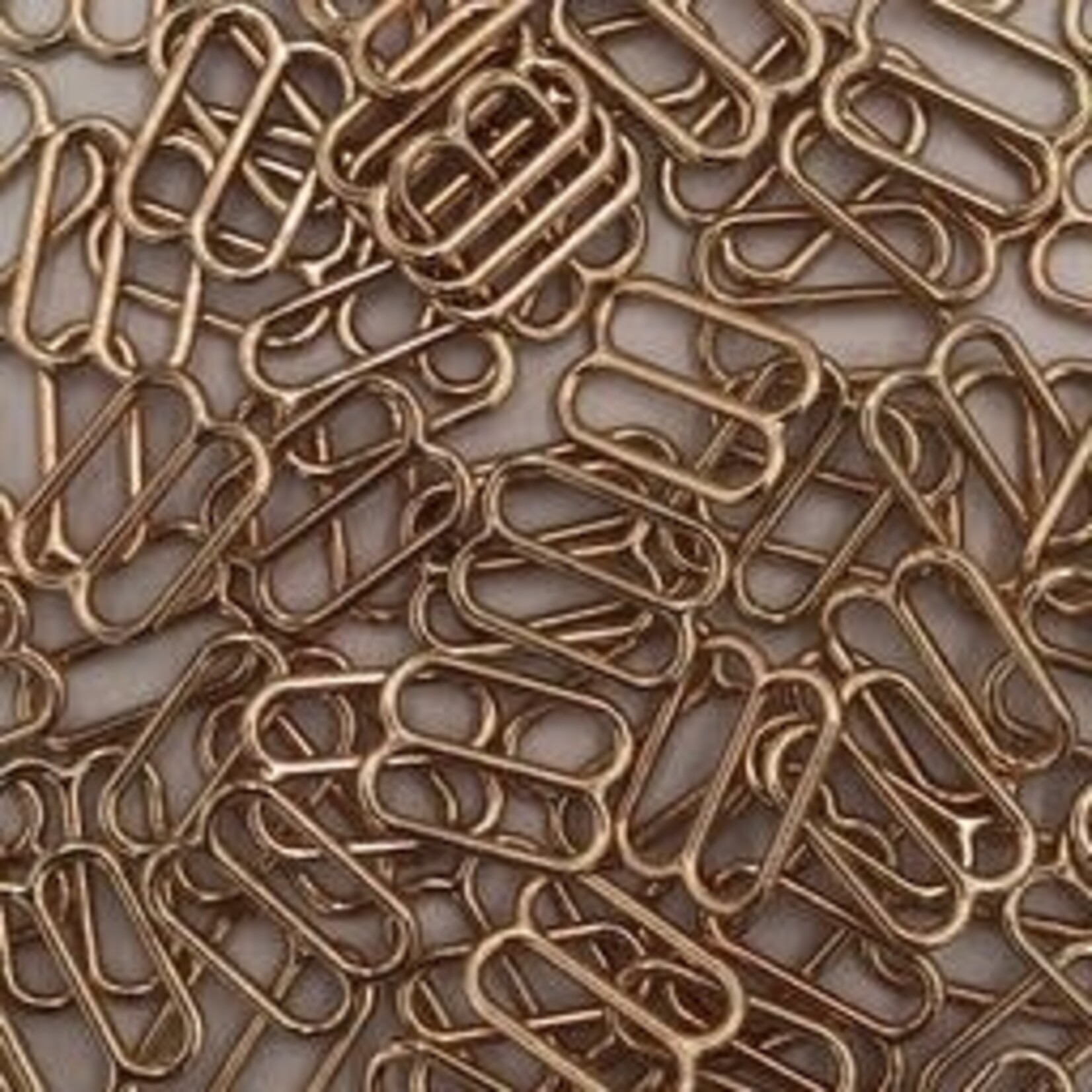 BRA SLIDER (12MM) 1/2 INCH (1500PCS/PACK) - GOLD