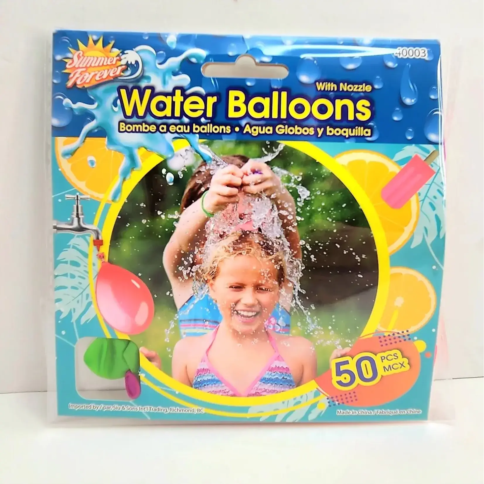 Fantastik Party 50Pk Waterbombs W/Filler