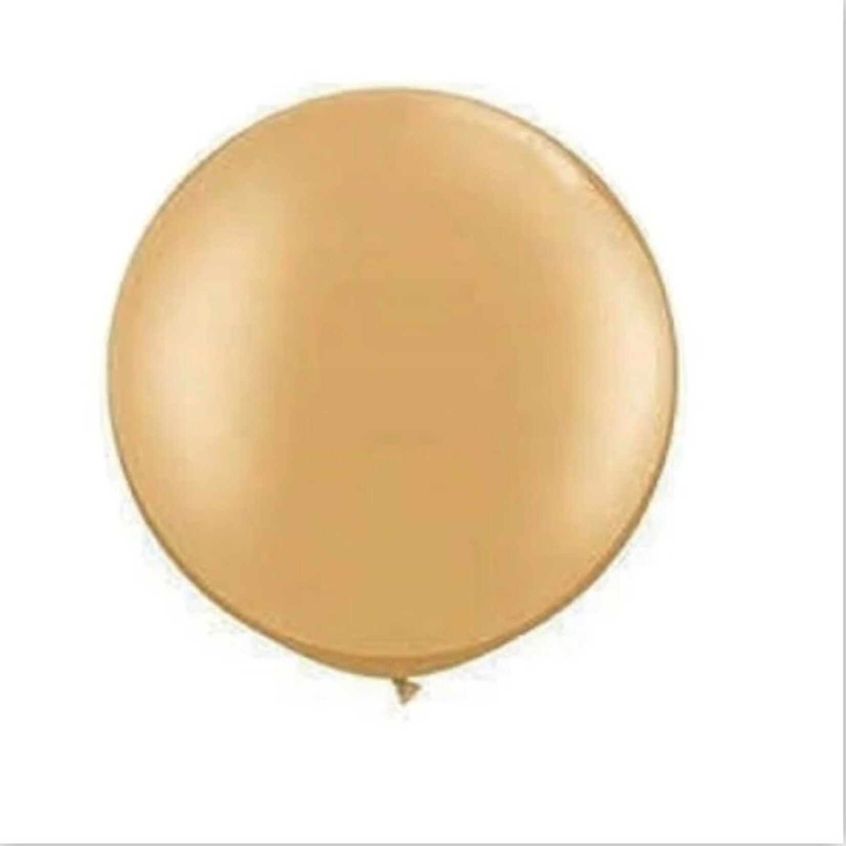 Giant Latex Balloons, Metallic Gold 30" (2pcs)