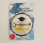 18" Round Foil Ballon - Graduation