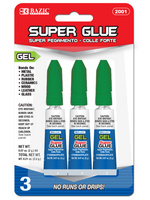 Bazic Bazic Super Glue 0.07oz (3/Pack)