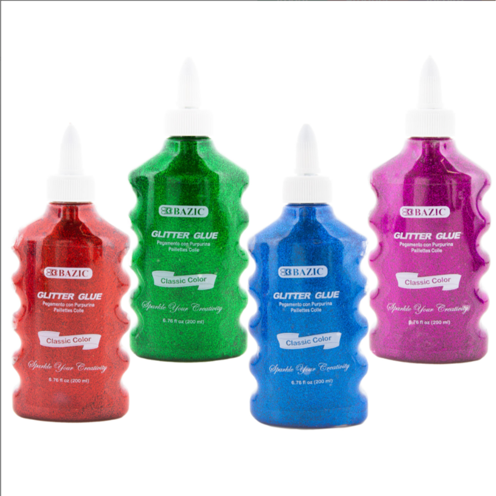 Bazic Bazic Classic Color Glitter Glue 200ml