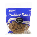 Bazic Bazic Rubber Bands Assorted 2oz