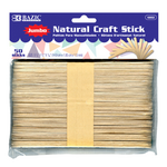 Bazic Bazic Jumbo Natural Craft Stick (50/Pk)