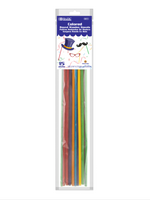 Bazic Bazic Round Multi-Colored Wooden Dowel 3/16"x12" (15/Bag)