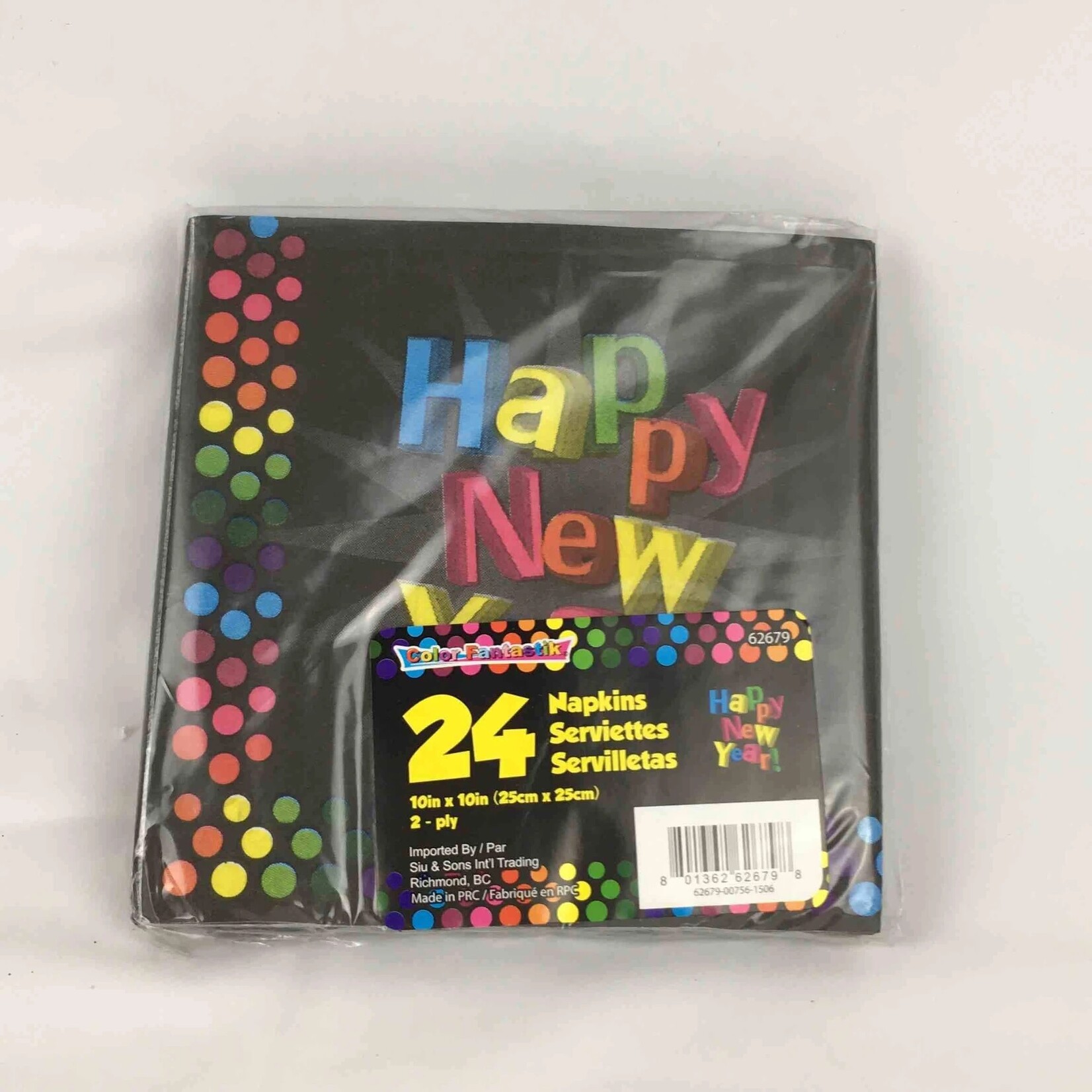 Color Fantastik 2-Ply Napkin 10 inches x 10 inches (30 pieces)