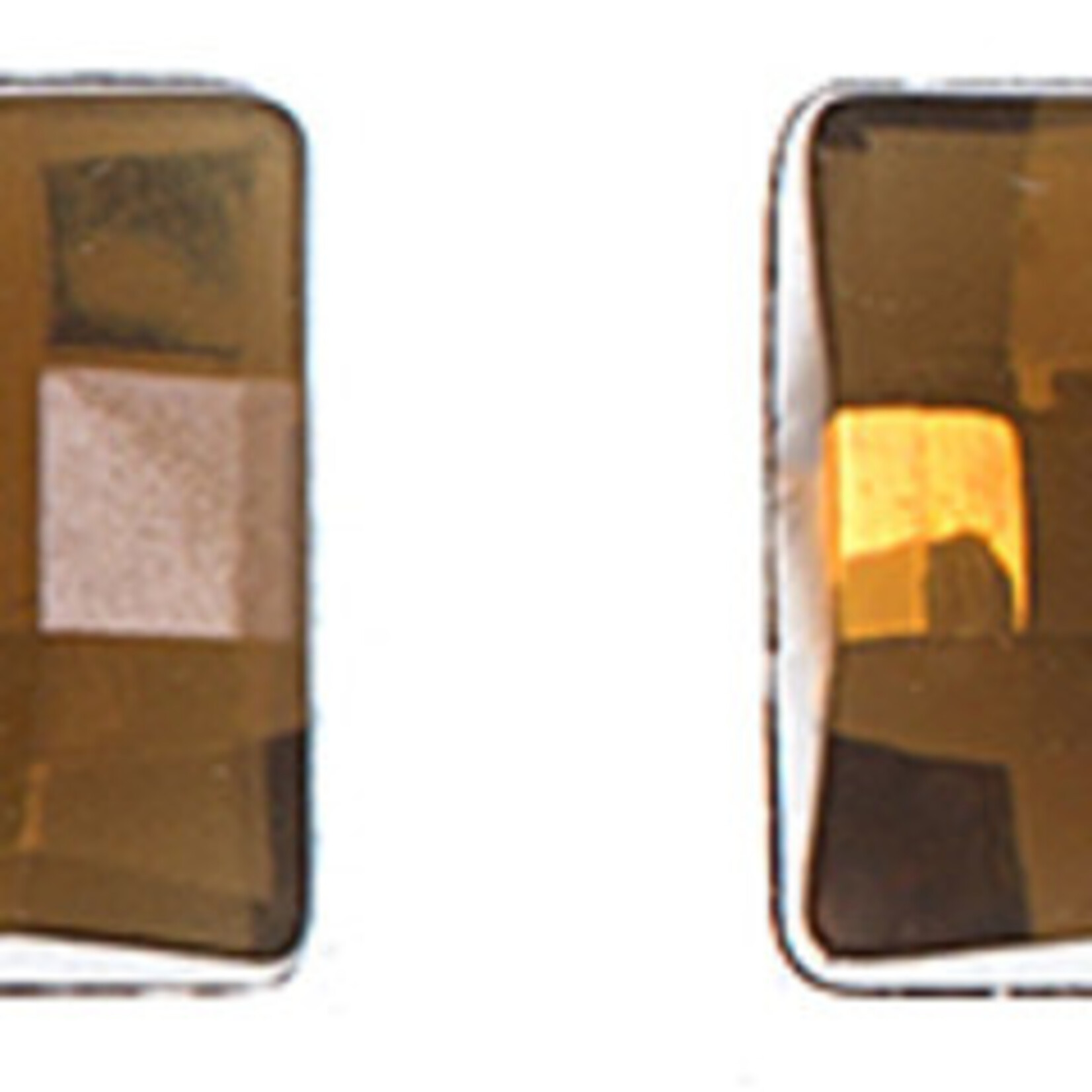 Acrylic Facetted Rhinestone Square (100 Pcs)