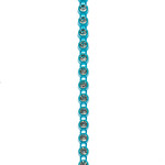 Crystal Lane Rhinestone Banding 10Yds 1Row SS8 Aqua Casing - Crystal