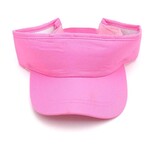 Visor With Velcro Closure -  Baby Pink
