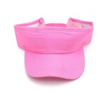 Visor With Velcro Closure -  Baby Pink