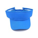 Visor With Velcro Closure -  Blue