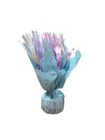 Baby Blue Pom Pom Balloon Weight